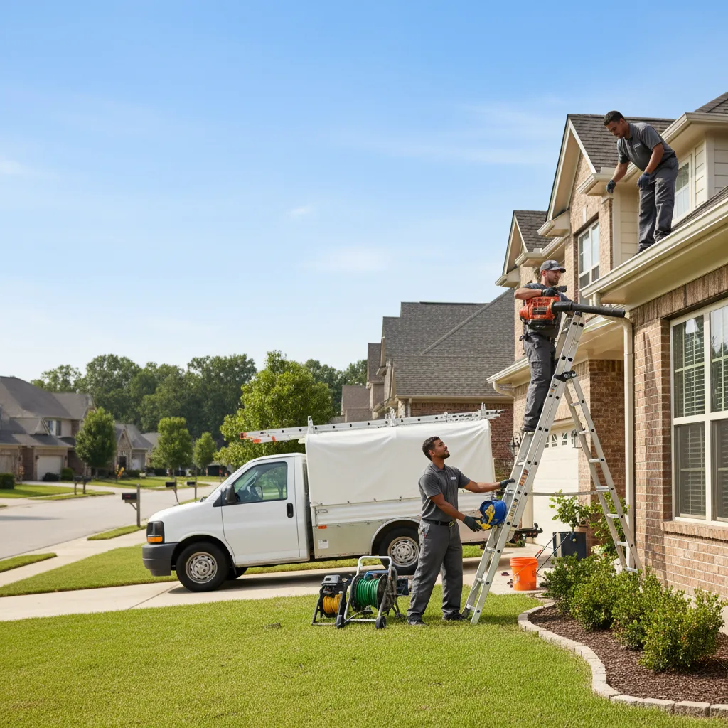 Home Gutter Service in Wister, OK near me